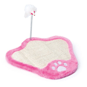 Camon Paw-shaped Scratching Board - драскалка във формата на лапа 34 x 31 см /червена, розова, светлосиня/