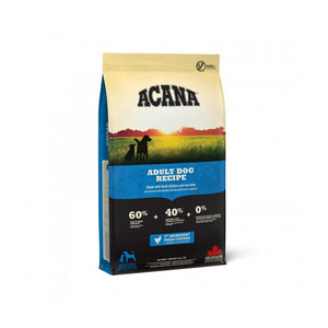 Acana Adult - биологично съответстваща храна за кучета подходяща за кучета от 10 до 25 кг., и възраст над 12 месеца  11.4 кг.