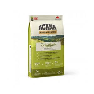 Acana Grain Free Grasslands - с агнешко месо и риба, подходяща за всички породи 11.4 кг.