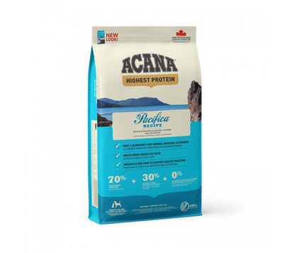 Acana Grain Free Pacifica - с три вида риба, подходяща за всички породи 11.4 кг.