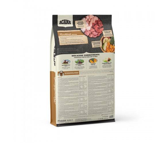 Acana - Grain Free Ranchlands - с червени меса, подходяща за всички породи 11.4 кг.