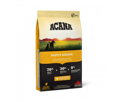 Acana Puppy and Junior - биологично съответстваща храна за кучета от 9 до 25 кг. и възраст от 2 до 12 месеца 11.4 кг.