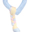 Camon TPE Heart with Cotton Plait - кучешка играчка 7 см