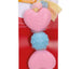 Camon TPE Hearts and Ball with Cotton Ribbon - кучешка играчка 20 см