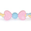 Camon TPE Hearts and Ball with Cotton Ribbon - кучешка играчка 20 см