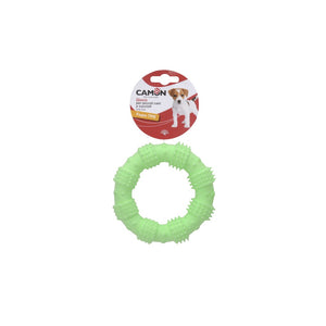 Camon TPR Dog Toy Ring - играчка за куче от термопластичен каучук 12 см