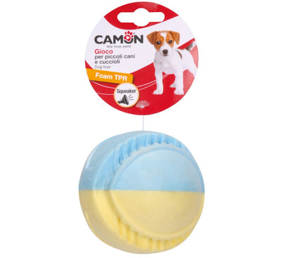 Camon TPR Foam Ball With Sqeaker - играчка за куче 8,5 см