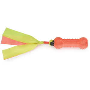 Camon TPE Bone with Ribbon and Qqueaker - кучешка играчка 25 см