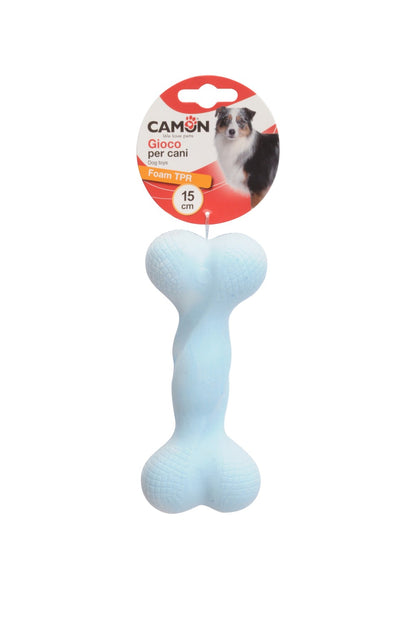 Camon Foam TPR Dog Bone - кучешка играчка от термопластичен каучук 15 см