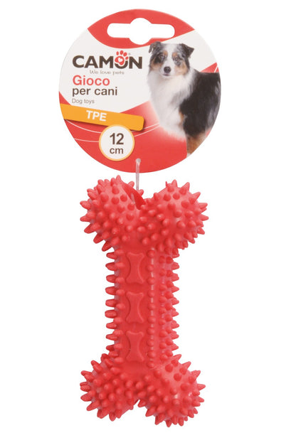Camon TPE Bone Dog Toy - кучешка играчка 12 см