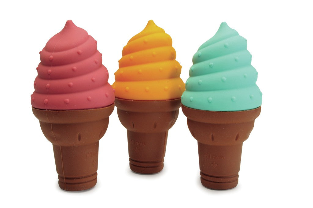 Camon Silicone Cooling Toy Ice Cream Cone - силиконова охлаждаща играчка 16 см