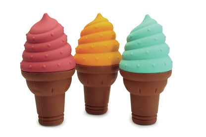 Camon Silicone Cooling Toy Ice Cream Cone - силиконова охлаждаща играчка 16 см