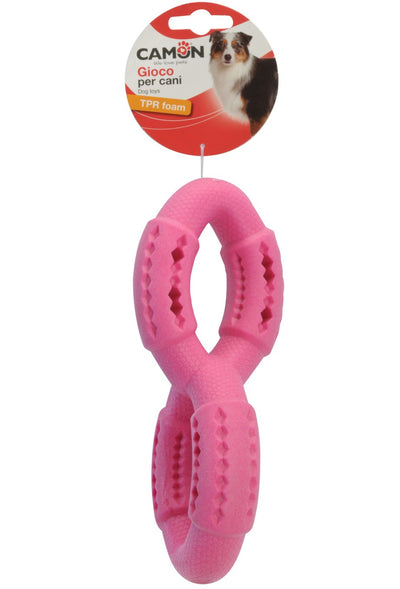 Camon Dog Toy TPR Foam Double Ring - кучешка играчка 20 см