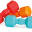 Camon Dog Toy TPR Dumbbell with Squeaker - играчка за куче от термопластичен каучук 20 см
