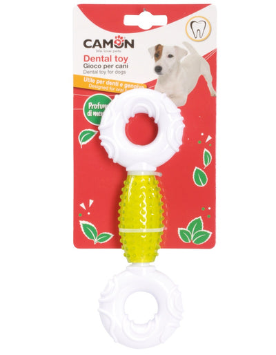Camon Mint-scented Nylon and TPR Dumbbell - кучешка играчка 24 см