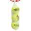 Camon Tennis Ball with Squeaker - тенис топки със звк 3 броя / 3,7 см