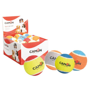 Camon Coloured Tennis Ball - гумена играчка за куче 7,2 см