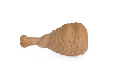 Camon Bamboo Dog Toy Chicken Leg - бамбукова играчка за куче 11 см