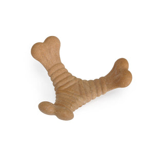 Camon Bamboo Dog Toy Three Ends - бамбукова играчка за куче 16 см