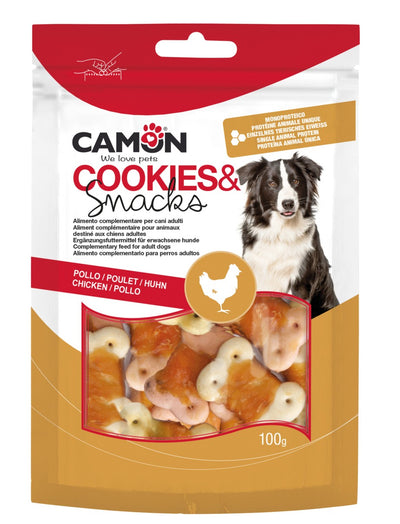 Camon Chicken Biscuits - деликатесно лакомство с пилешко месо 100 гр