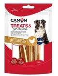 Camon Treats Snack Chicken and Fish - деликатесно лакомство с риба и пилешко месо 80 гр