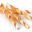 Camon Treats Snacks Twisted Sticks with Chicken - солета от телешка и свинска кожа, увита с пилешко месо 80 гр
