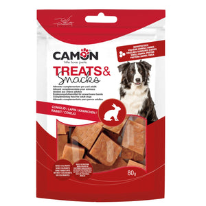 Camon Treats Snacks - меки хапки в формата на кубчета със заешко месо 80 гр
