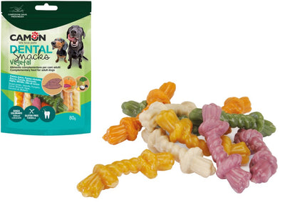 Camon Rope Shaped Dental Snack - дентално лакомство със зеленчуци 80 гр