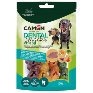 Camon Dental Snack Mix Veg Bells - дентални лакомства със зеленчуци 100 гр