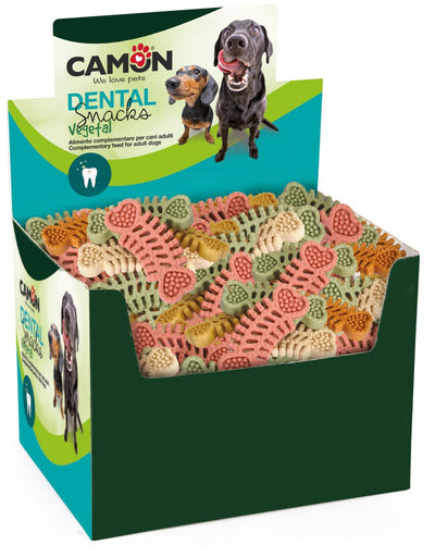 Camon Lisca Veg Snack Box - дентални лакомства, кутия 3 кг