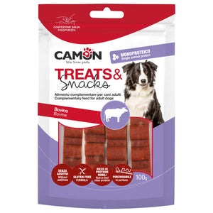 Camon Beef Bar Snack in Portion - лакомство за кучета с телешко месо 100 гр