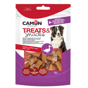 Camon Duck Bites - лакомство за кучета с патешко месо 80 гр