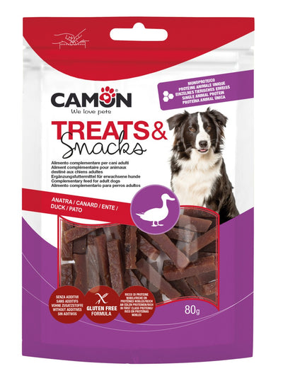 Camon Treats Snacks - хапки барбекю с патешко 80 гр