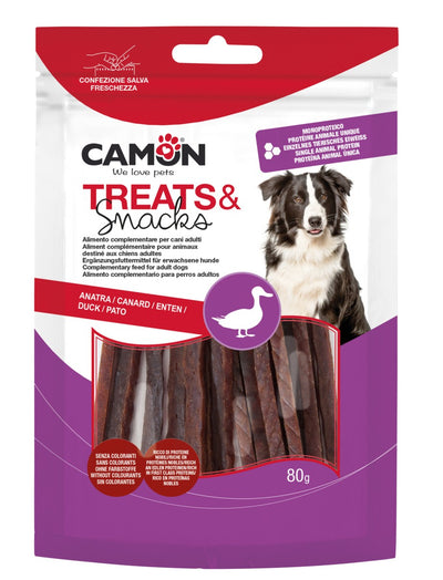 Camon Duck Soft Sticks - лакомство за кучета с патешко месо 80 гр