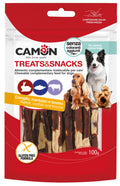 Camon Chew Sticks with Rabbit, Cod and Rawhide - солети със заешко, треска и телешка кожа 100 гр