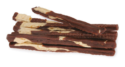 Camon Chew Sticks with Rabbit, Cod and Rawhide - солети със заешко, треска и телешка кожа 100 гр