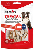 Camon Treats Snacks - меки хапки в формата на сандвич с сьомга и треска 80 гр