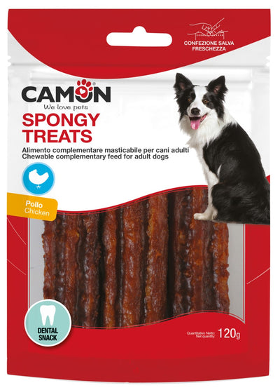 Camon Spongy Ribs with Chicken - лакомство от сушено пилешко месо 120 гр