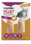 Camon Chicken Fillets - лакомство за котки с пилешко месо 40 гр