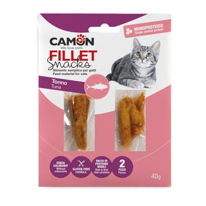 Camon Tuna Fillets - лакомство за котки с риба тон 40 гр