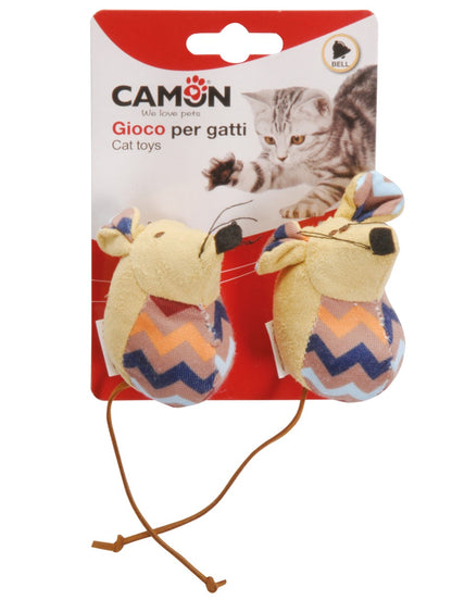 Camon Mice ZigZag with bell - играчка за котки