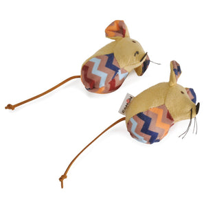 Camon Mice ZigZag with bell - играчка за котки