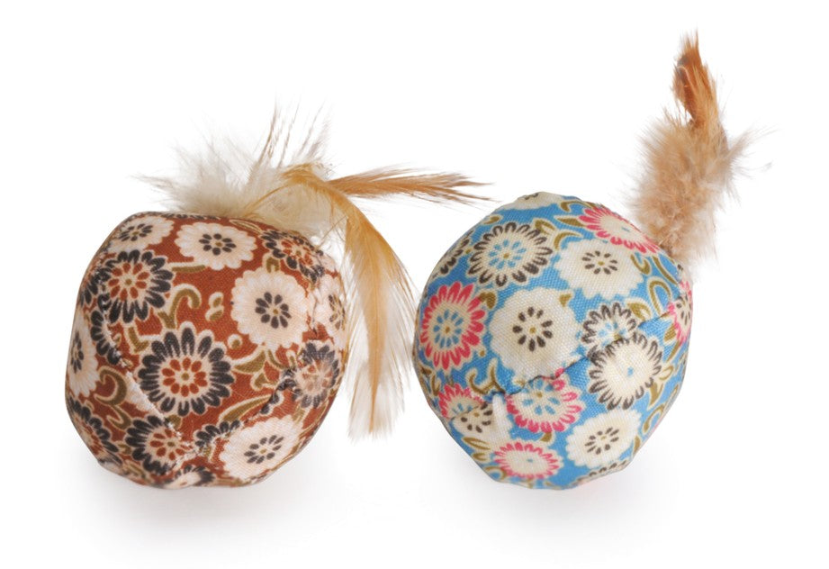 Camon Balls Floral Motif - котешка играчка