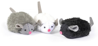 Camon Mice with Sound Effect - мишка звук 7 см / бяла, сива, черна /