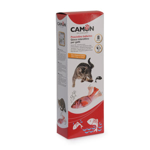 Camon Interactive Cat Toy Dancer Fish Alfie - интерактивна играчка за котки 26 см