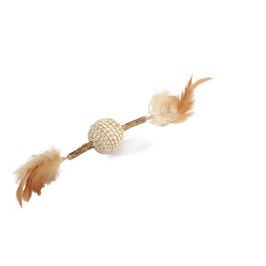 Camon Matatabi Stick with Jute Ball - натурална котешка играчка 5 см