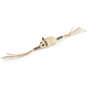 Camon Matatabi Stick with Jute Mouse - натурална котешка играчка 30 см