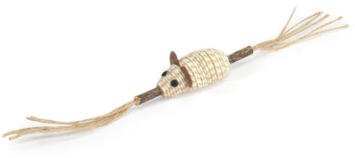 Camon Matatabi Stick with Jute Mouse - натурална котешка играчка 30 см