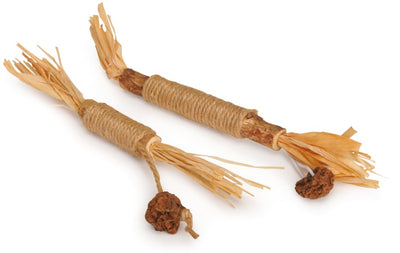 Camon Stick with Straw Rope, Matatabi - играчка за котки oт корда и слама 22 см