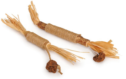 Camon Stick with Straw Rope, Matatabi - играчка за котки oт корда и слама 22 см